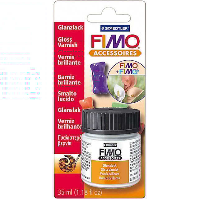 Tuotekuva 2 - FIMO Kiiltävä lakka saveen 35 ml, Staedtler