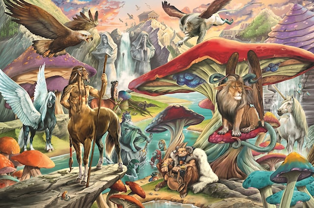 Produktbild 2 för Mushrooms Pussel 5000 Bitar, Ravensburger