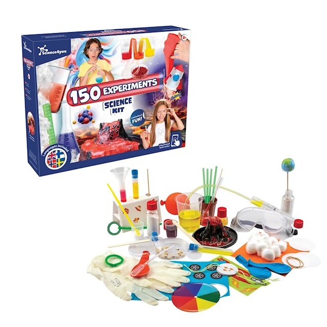 Tuotekuva 2 - Science4You Mega Science -setti 150 koetta (NO/FI/SE)