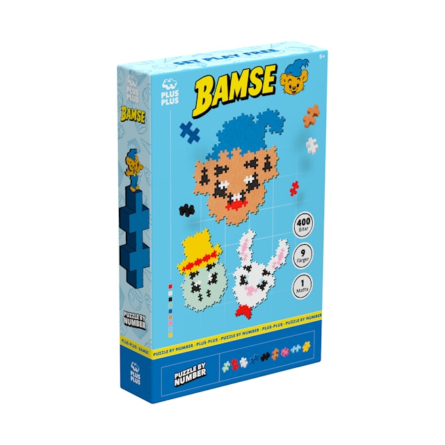 Produktbilde 1 for Plus-Plus Bamse, Skalman & Lille Skutt 400 Biter