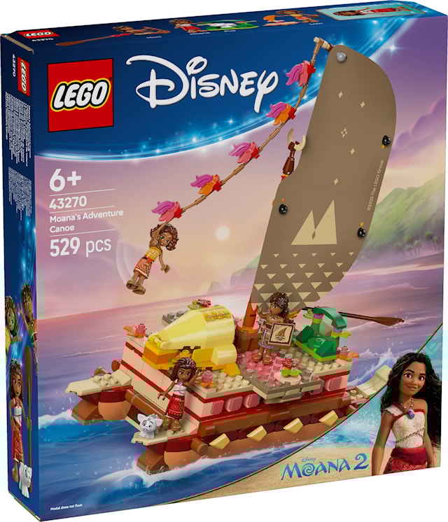 Produktbild 1 för Vaianas äventyrskanot LEGO® Disney Princess (43270)