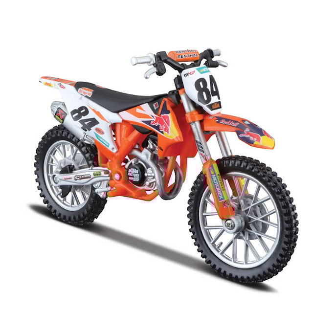 Motorcykel Wrb Ktm Cycle - Ktm 450 Sx-F Factory Edition (2018) 1:18 Buraggo