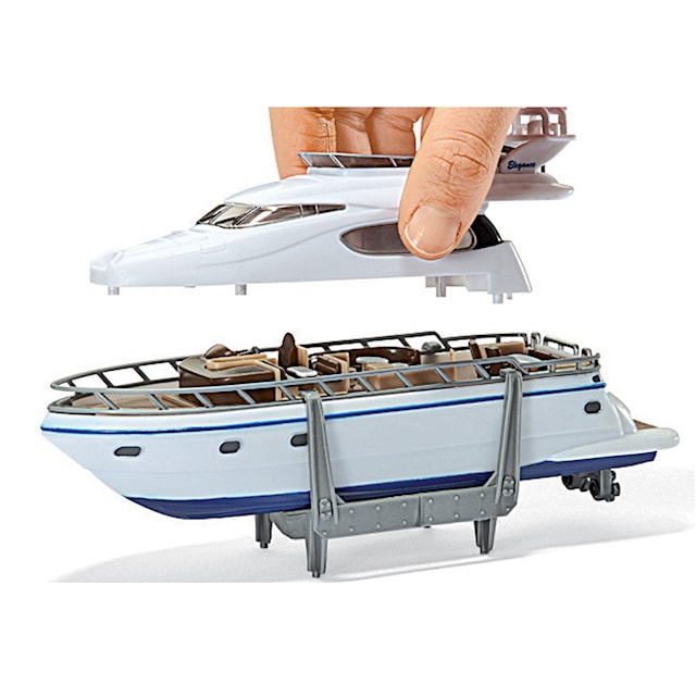 Tuotekuva 2 - Lavettirekka Ja Vene 1:87, Siku