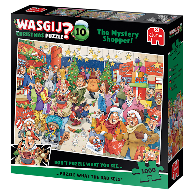 Produktbilde 4 for Wasgij Christmas 10 - Mystery Shopper! Puslespill 1000 brikker