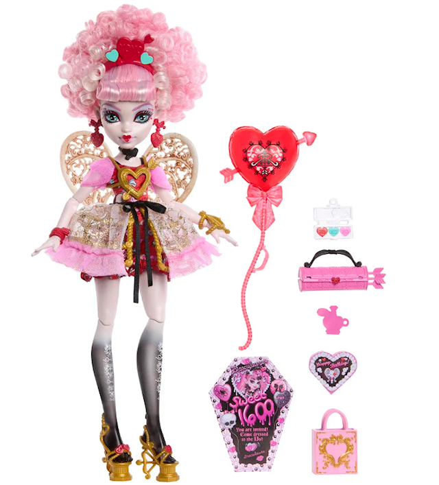Produktbilde 3 for Monster High Scary Sweet Birthday Motedukke Cupid