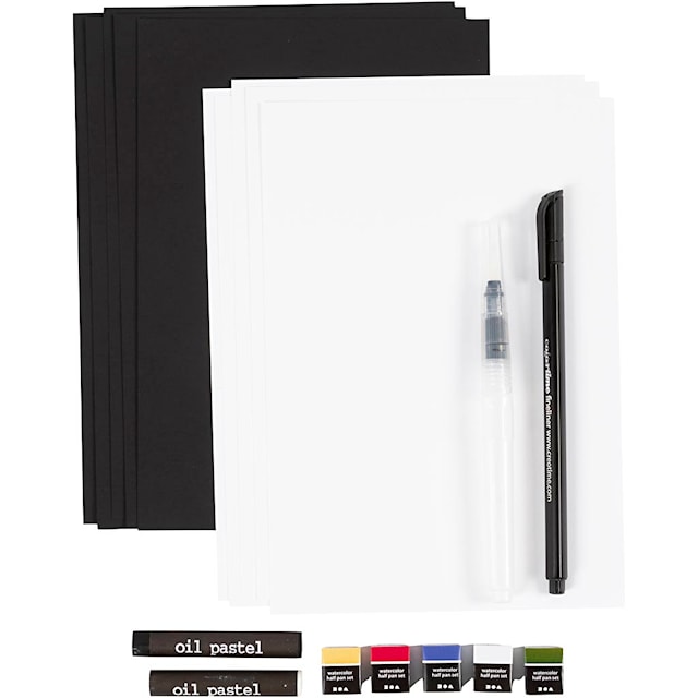 Produktbild 4 för DIY Kit Mixed Media Akvarell Creativ Company