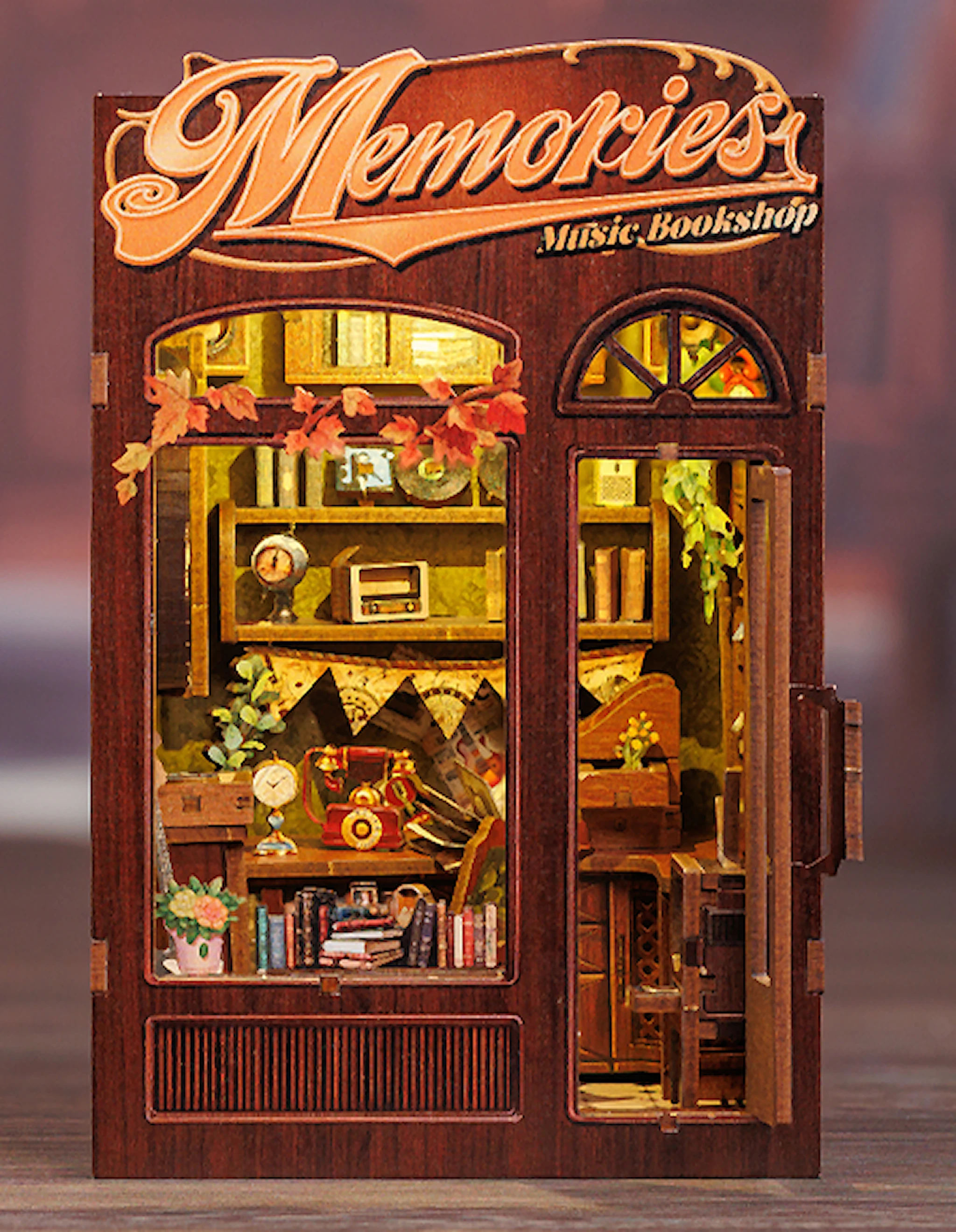 Produktbild för Book Nook: Memories Music Bookshop, CuteBee