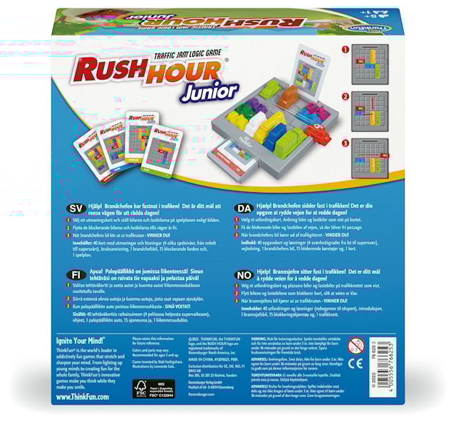 Produktbilde 3 for Rush Hour Junior (SE/NO/FI/DK)