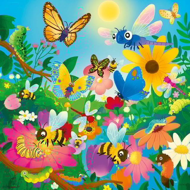 Produktbilde 4 for Bugs, Bugs, Bugs Puslespill 3x49 brikker, Ravensburger