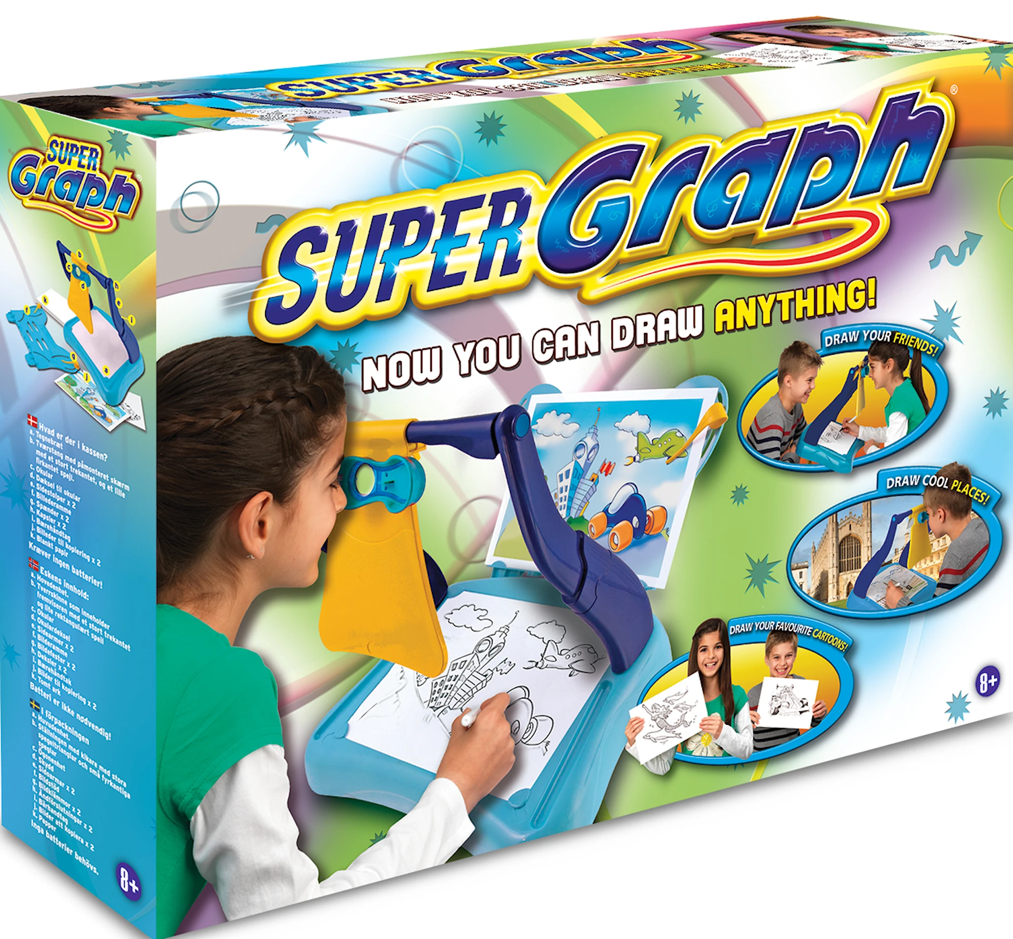 Produktbilde for SuperGraph Tegnesett