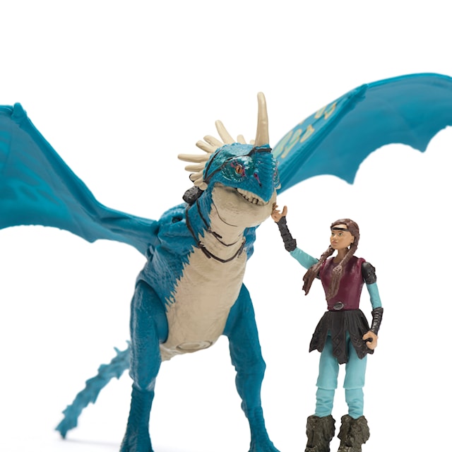 Produktbild 3 för Dragons Movie Figurset Deadly Nadder och Astrid