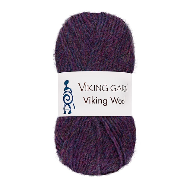 Viking Wool Garn 50 g Lila 569 Viking Garn