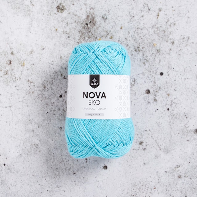 Nova Eco Cotton 50 g Sea Blue (47) Järbo