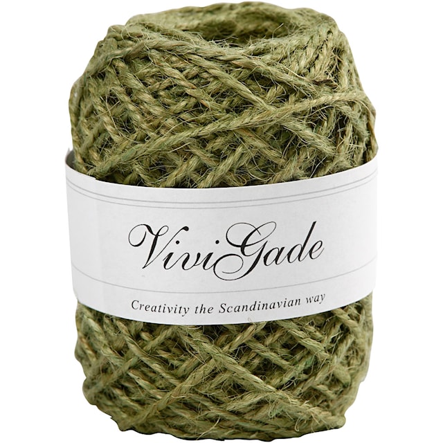 Produktbilde 2 for Naturhamp, tykkelse 1-2 mm, 30 m, grønn