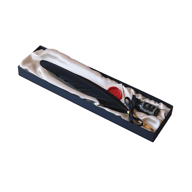 Tuotekuva 1 - Kalligrafinen mustalla Höyhenkynällä & Muste Rubinato