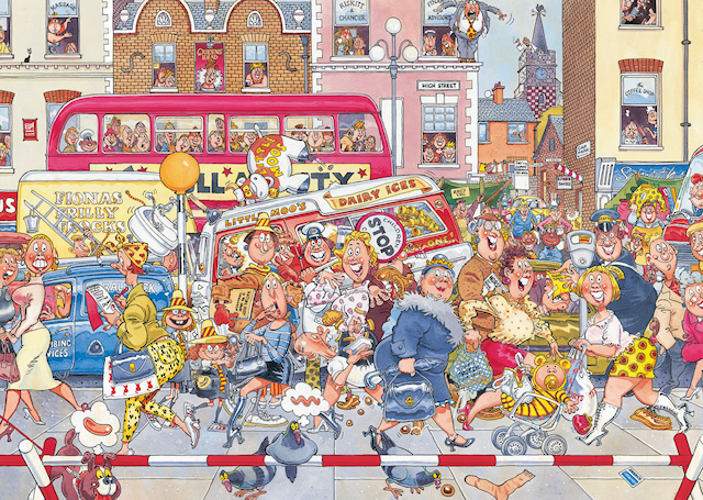 Produktbilde 2 for Wasgij Original 3 - Full Monty Fever! Puslespill 1000 brikker