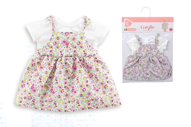 Produktbilde 2 for Blomstrete Kjole 36 cm Corolle