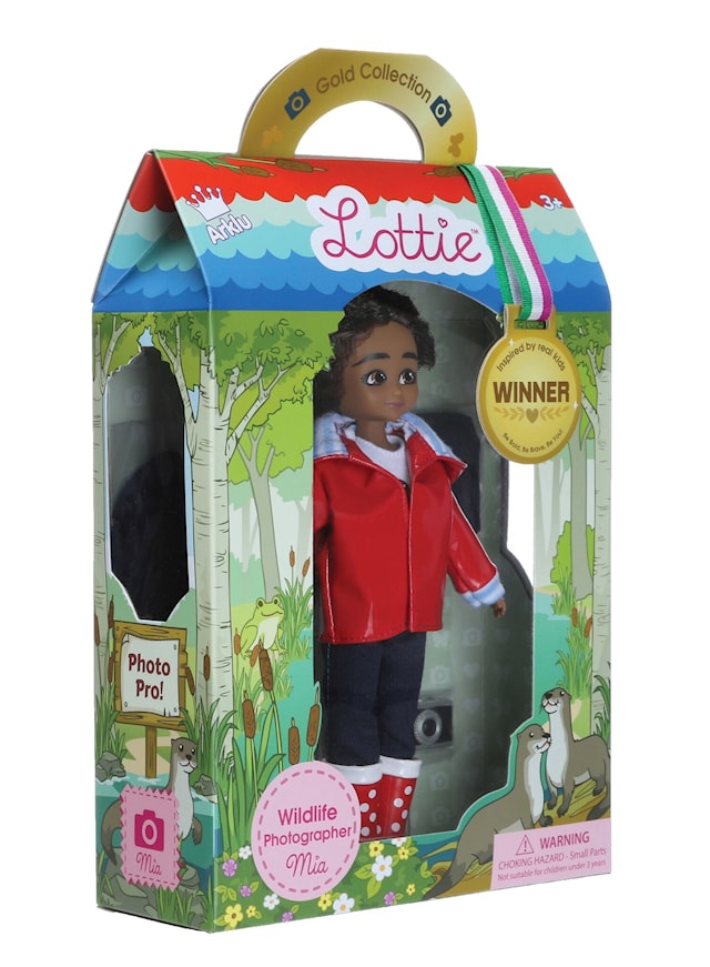 Produktbilde 2 for Dukke Naturfotograf Lottie