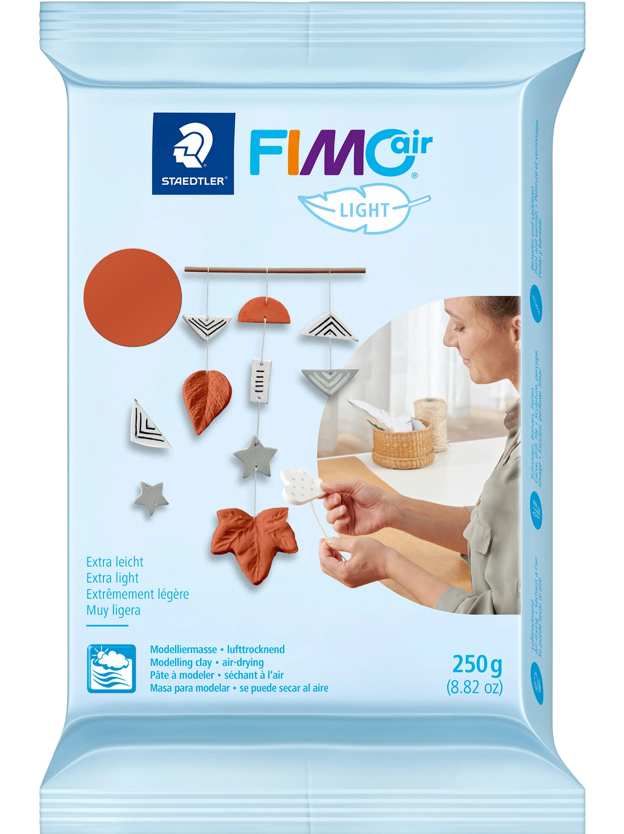 Produktbilde for FIMO Air Light modellering 250g terrakotta Staedtler