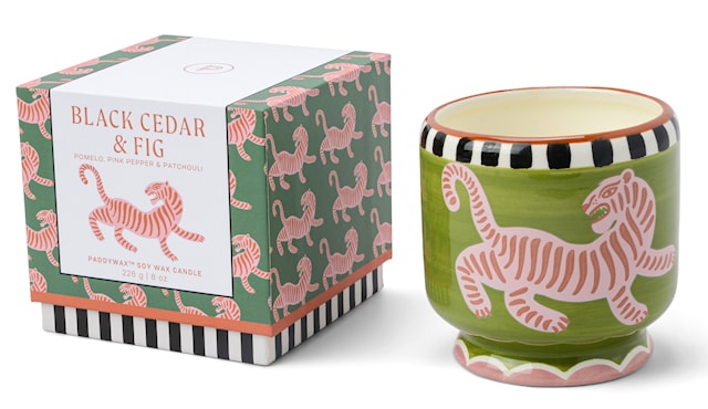 Produktbild 1 för Doftljus Adopo, Tiger - Black Cedar & Fig Paddywax