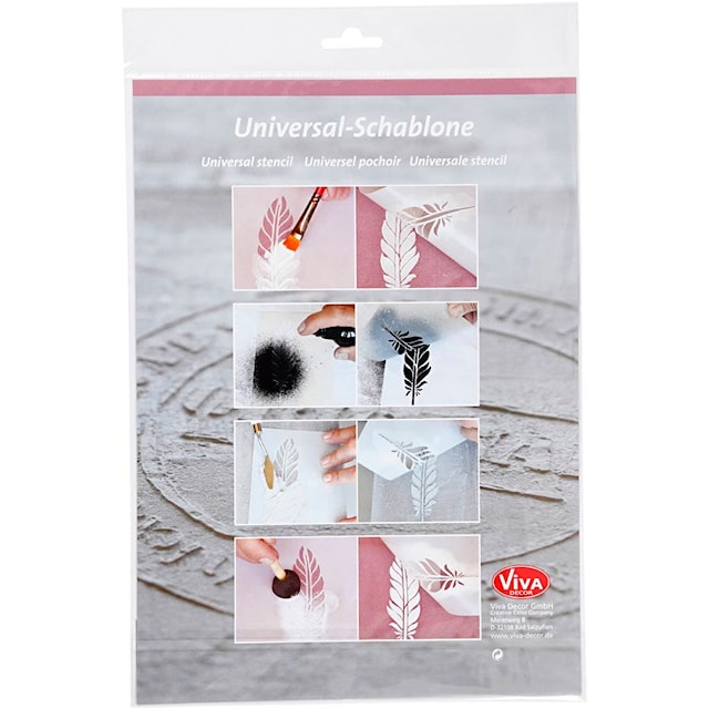 Tuotekuva 4 - Taipuisa sabloni, lumihiutaleet, A4, arkki 210x297 mm, 1 kpl