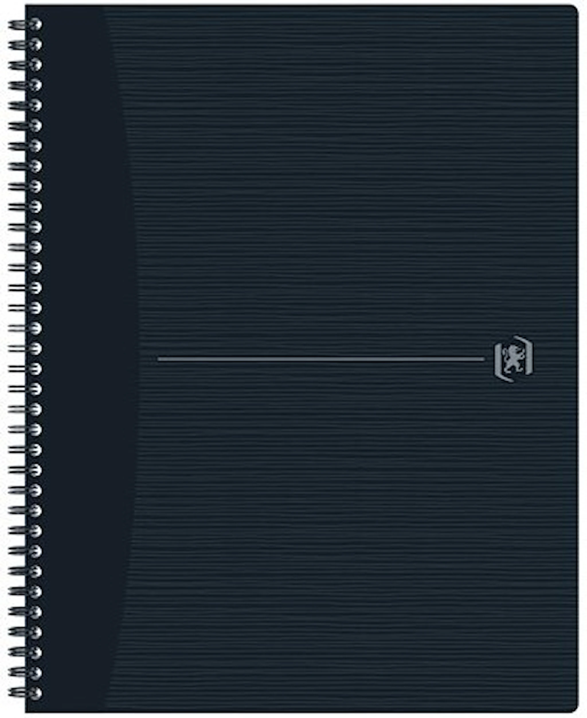 Produktbild för Kollegieblock Origins A4+ Rutad Svart Oxford