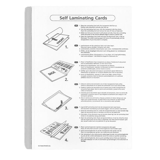 Produktbild 4 för Lamineringsfickor kallaminering A6 10-pack