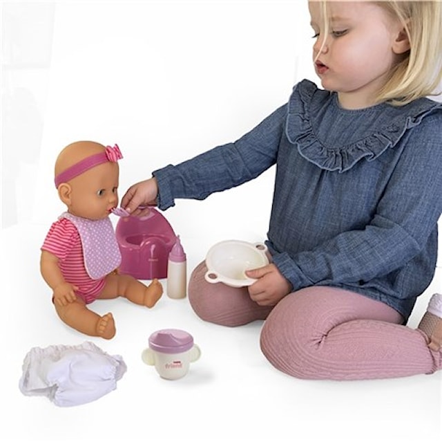 Produktbilde 2 for Dukke New Born Lekesett 40 cm