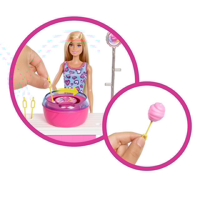 Produktbilde 5 for Barbie Mysteries Treats & Games Sukkerspinnstativ Lekesett med dukke