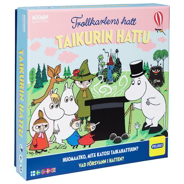 Produktbild 1 för Mumin Trollkarlens Hatt Peliko (SE/FI/NO)