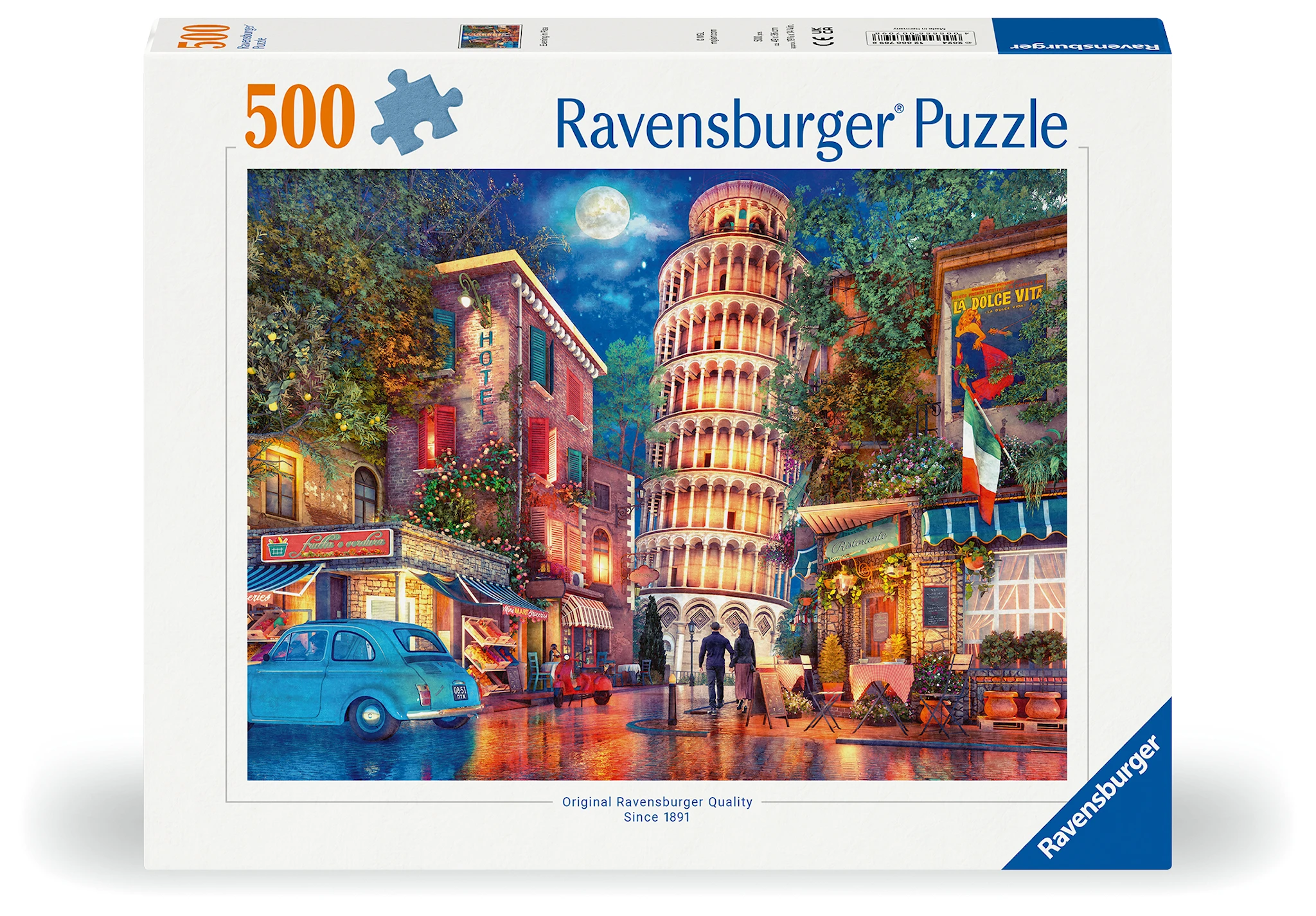 Tuotekuva ille Streets Of Pisa Palapelit 500 palaa, Ravensburger