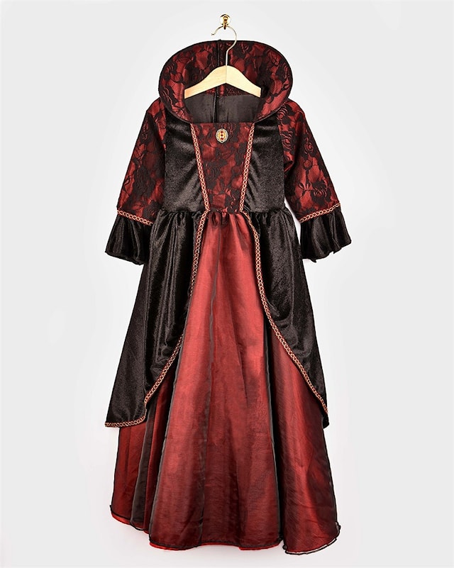 Produktbilde 3 for Vampyr Queen Kjole 146-152 (10-12 år)