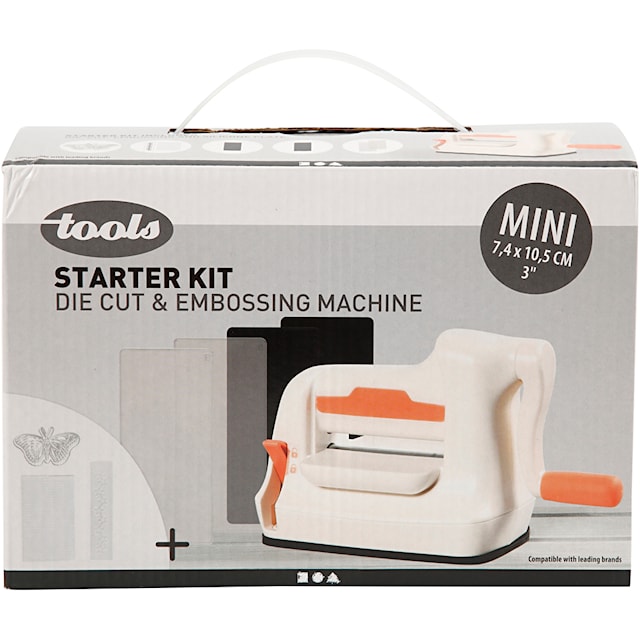 Produktbilde 5 for Stanse- og pregemasin - startsett, A7, ark 74x105 mm, 1 sett