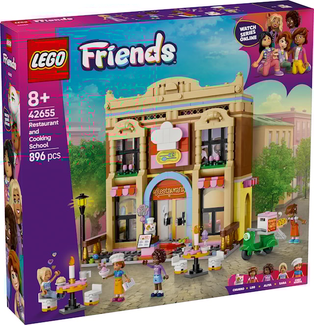 Tuotekuva 1 - Ravintola-alan oppilaitos LEGO® Friends (42655)