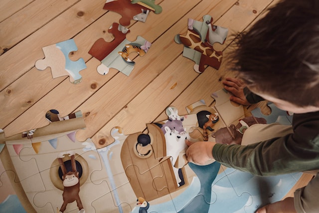 Produktbild 4 för Noahs Ark Golvpussel Little Dutch