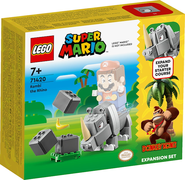 Rambi-sarvikuonon laajennussarja LEGO® Super Mario (71420)