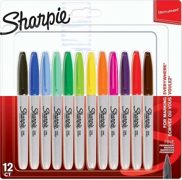 Produktbild 1 för Märkpenna Sharpie Fine 12-pack