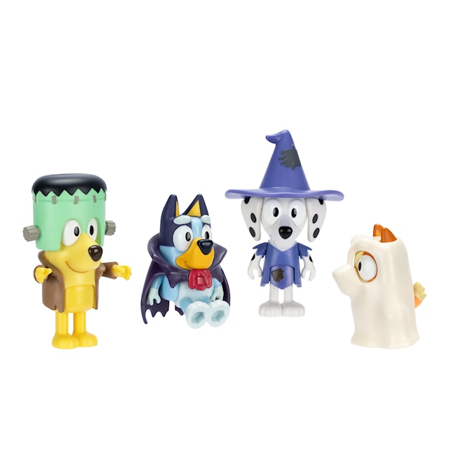Produktbilde 3 for Figurer 4-pack Maskerade tema Halloween Bluey