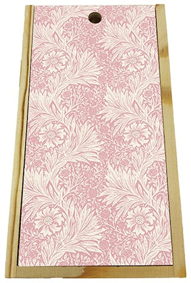 Produktbild 1 för Färgpennor i Träpennskrin 12 färger William Morris Modern Marigold Rosa