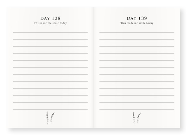 Tuotekuva 2 - 1-Vuoden Päiväkirja Taskukoko Blue Lavender 367 sivua Tommy & Annika