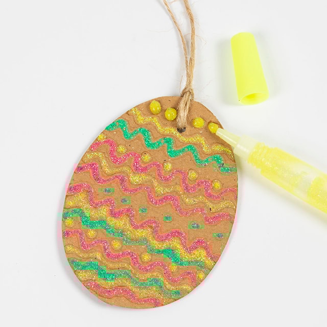 Produktbilde 5 for Påskeoppheng, hare, kylling,egg, H: 10 cm, 6 stk./ 1 pk.