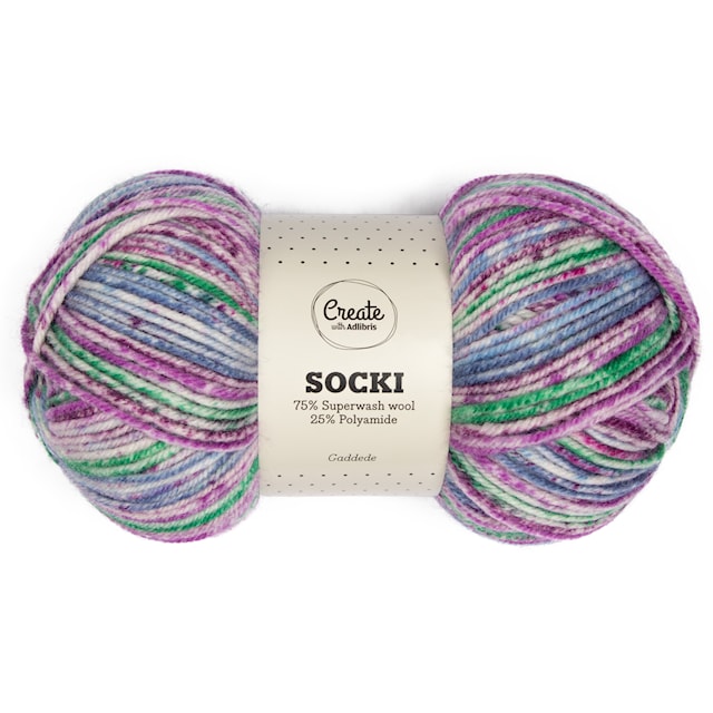 Produktbilde 1 for Socki Garn Ullmiks 100 g Exotic Bird C154 Adlibris