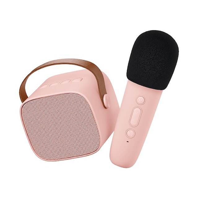 Produktbild 1 för Trådlös Karaoke Set Lalarma Rosa