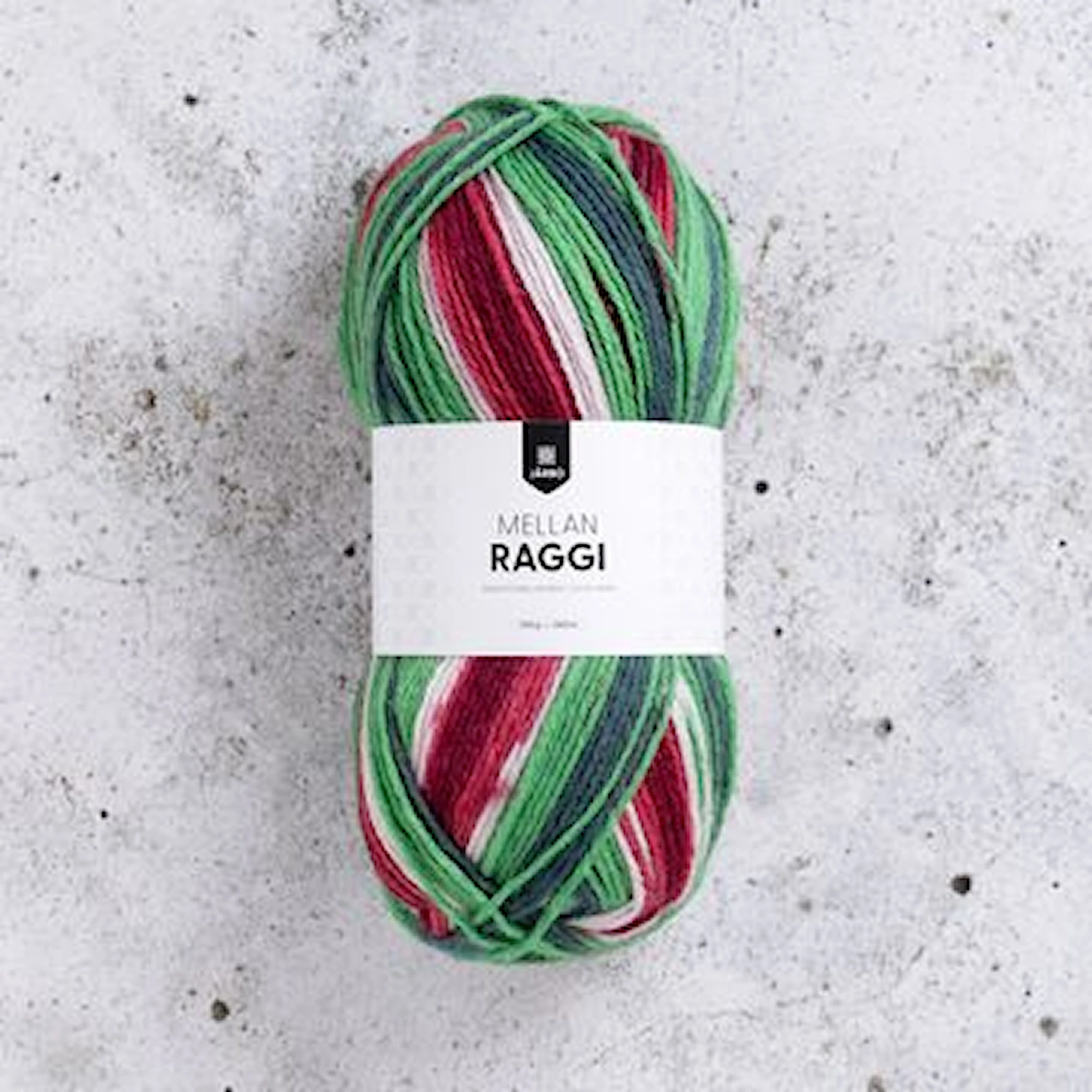 Produktbild för Mellanraggi Garn Ullmix 100 g Järbo