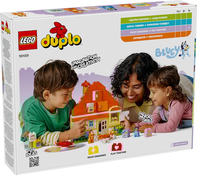 Produktbild 4 för Blueys hus med memoryspel LEGO® DUPLO Bluey (10459)