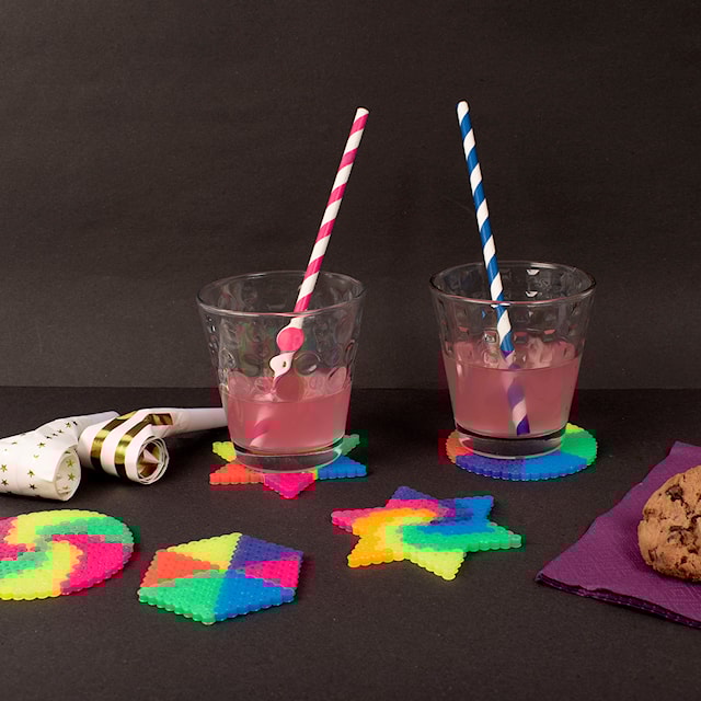 Produktbilde 3 for Rørperler 5000 stk. Neon Playbox