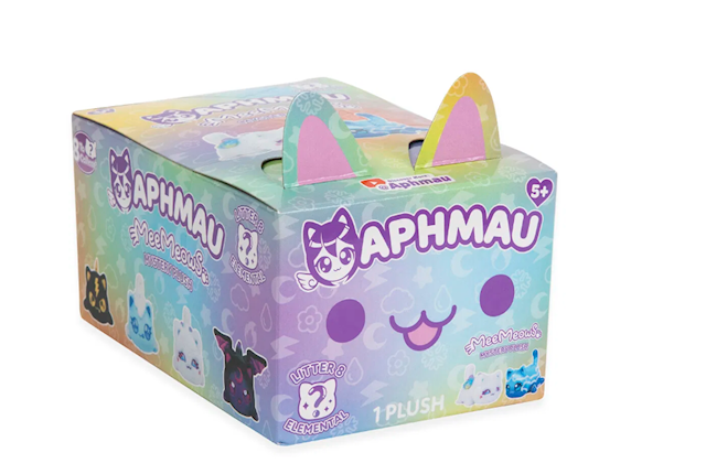 Produktbild 1 för Aphmau Mystery Meemeow Elemental Gosedjur 15 cm