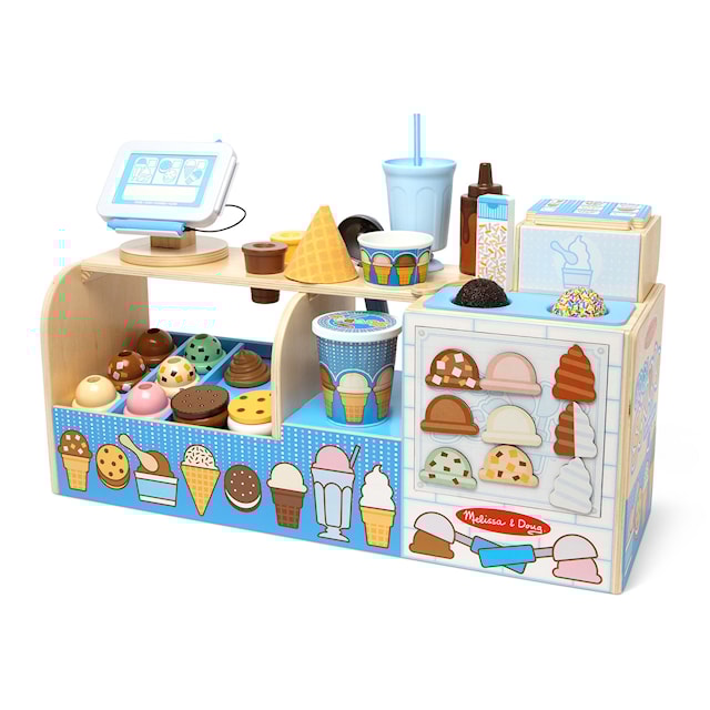Produktbilde 1 for Tre-iskremkiosk Melissa & Doug