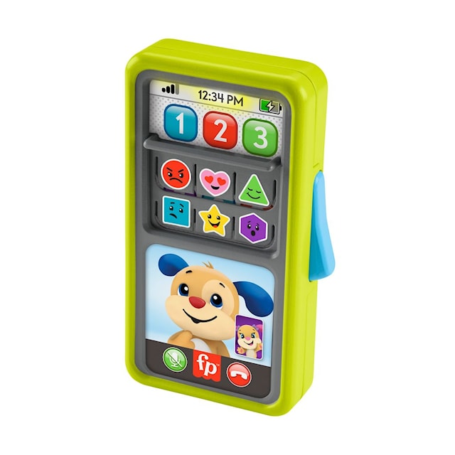 Produktbild 2 för Fisher Price 2-In1 Slide To Learn Smartphone Nordic