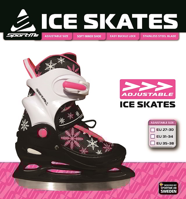 Tuotekuva 3 - Skate vaaleanpunainen koko 30-33